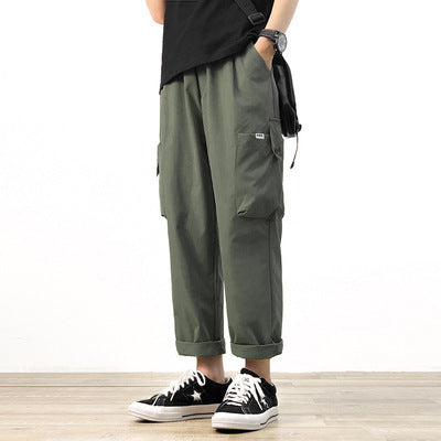 Trendy Handsome Straight Slacks