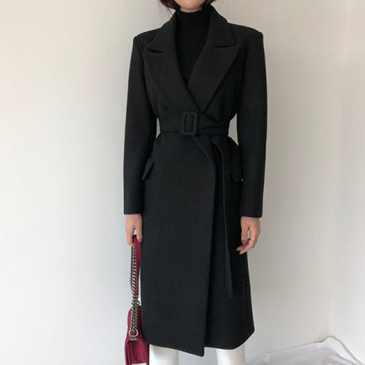 Miss Secretary Long Coat