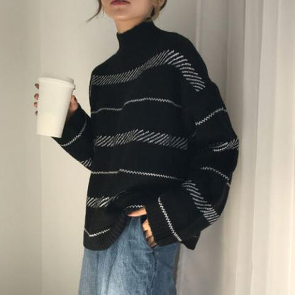 Retro Turtleneck Sweater