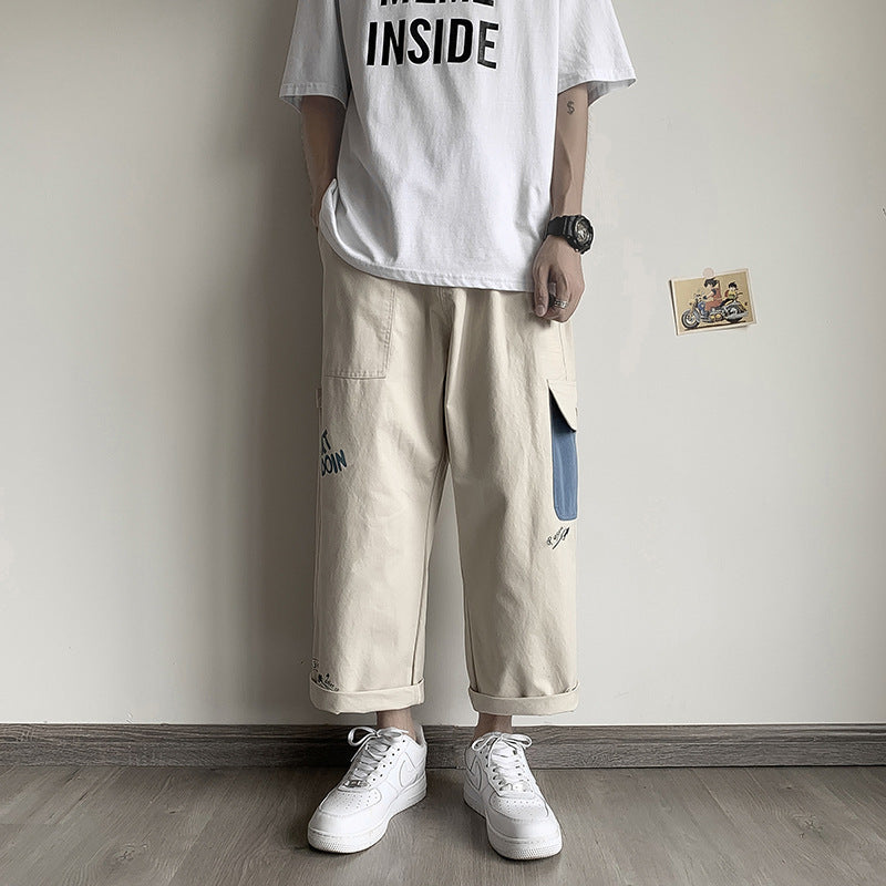 Trendy Handsome Overall Pants