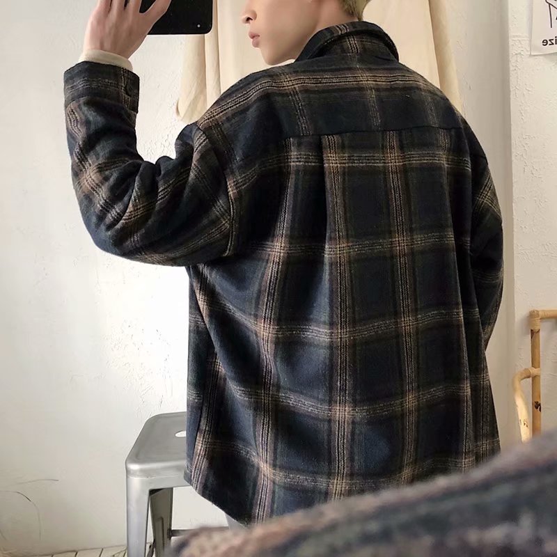 Plaid Loose Casual Shirt