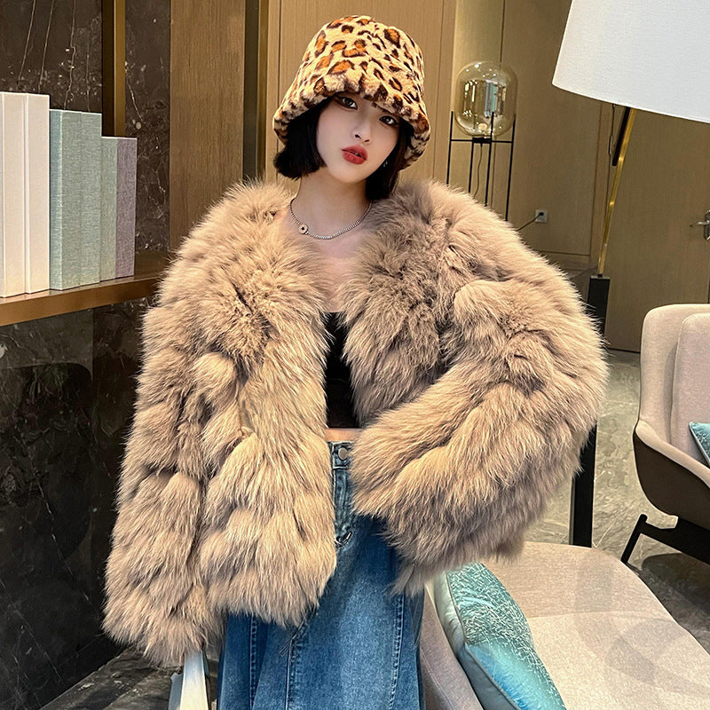 Winter Faux Fur Coat