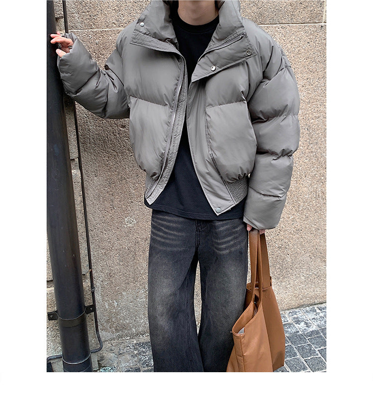 Versatile zip-up Short Coat