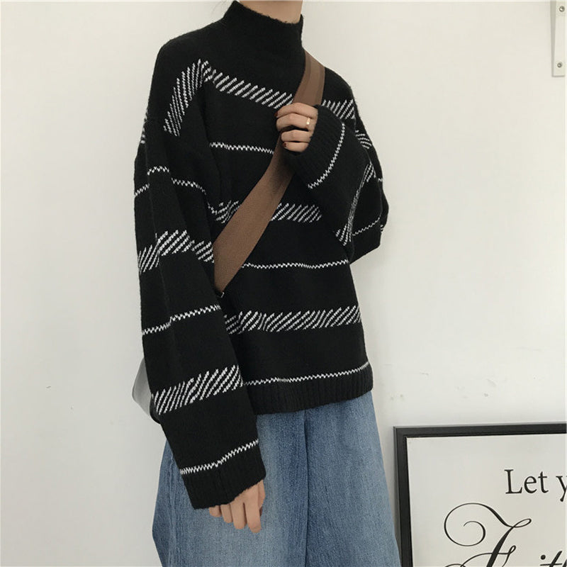 Retro Turtleneck Sweater