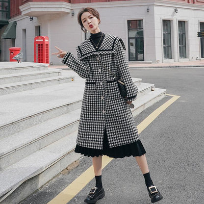 Winter Loose Collar Wool Coat