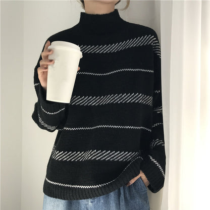 Retro Turtleneck Sweater