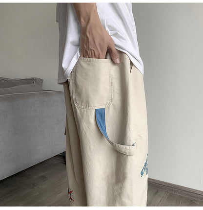 Trendy Handsome Overall Pants