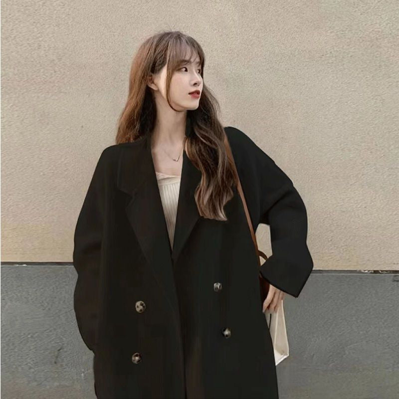 Women's Korean-style Woolen Coat