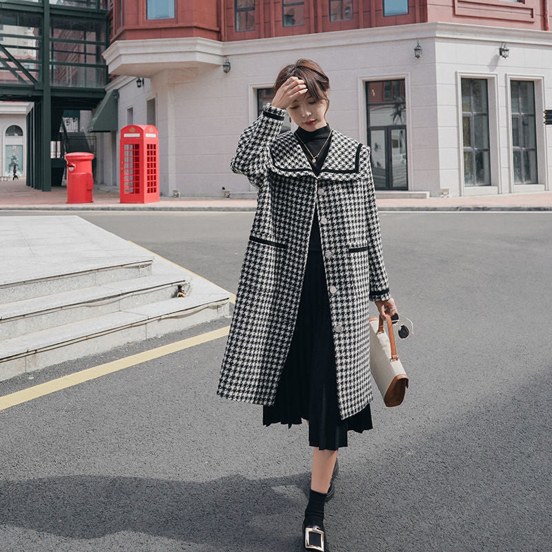 Winter Loose Collar Wool Coat