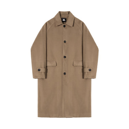 Wool Coat Men's Long Autumn And Winter