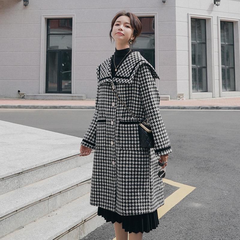 Winter Loose Collar Wool Coat